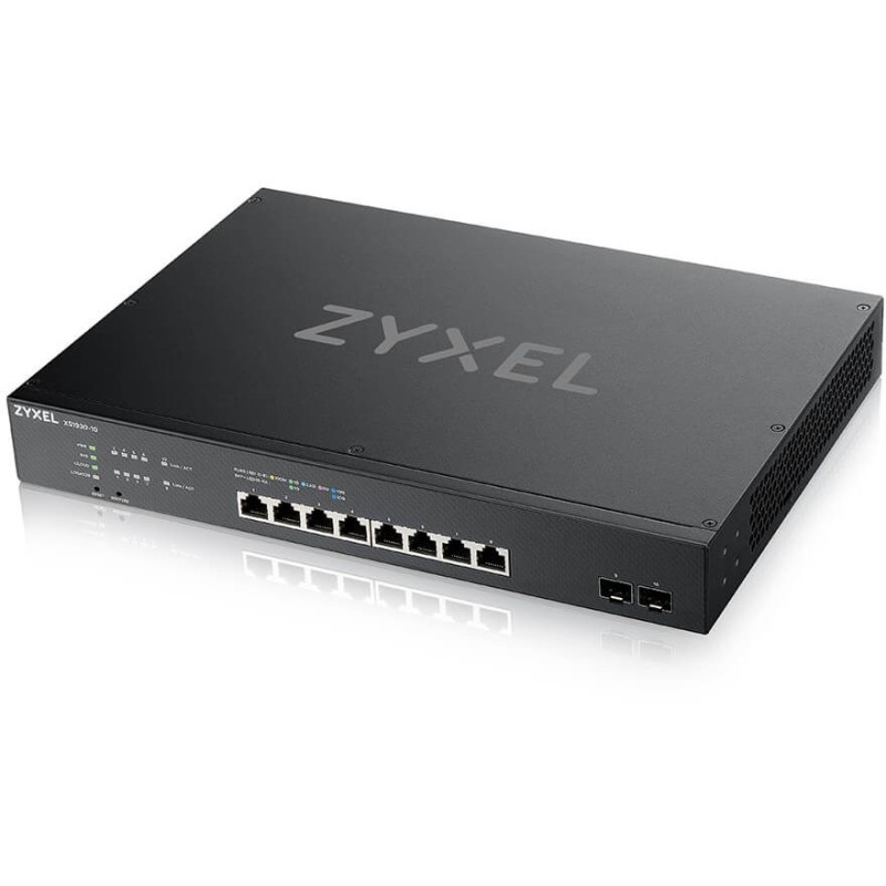 Buy Zyxel XS1930-10-ZZ0101F - 8x 10G RJ45 + 2x SFP+ L3 Managed Rackmount Switch ... in Cyprus, Nicosia, Limassol, Larnaka, Pafos