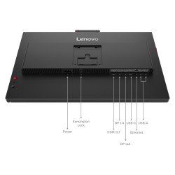 Lenovo ThinkVision T24-4v Full HD Office Monitor 60.5 cm (23.8') — Buy in Cyprus with Fast Delivery