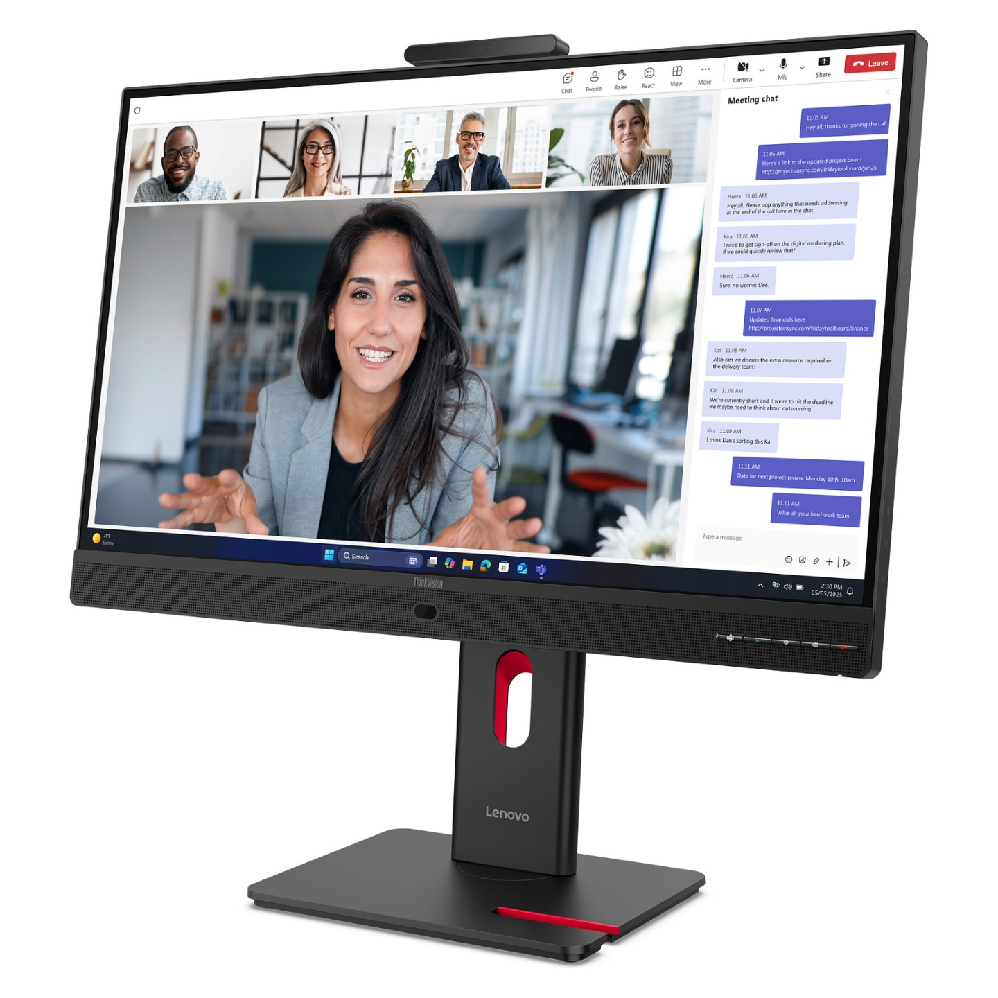 Lenovo ThinkVision T24-4v Full HD Office Monitor 60.5 cm (23.8') — Buy in Cyprus with Fast Delivery