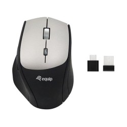 Equip Optische Maus kabellos USB-Komfort USB-C A R+L schwarz — Buy in Cyprus with Fast Delivery