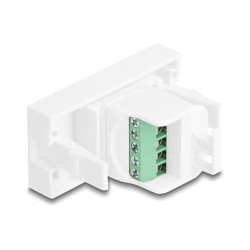 Delock Easy 45 Modul USB 2.0 Typ-A Buchse zu Terminalblock weiß — Buy in Cyprus with Fast Delivery