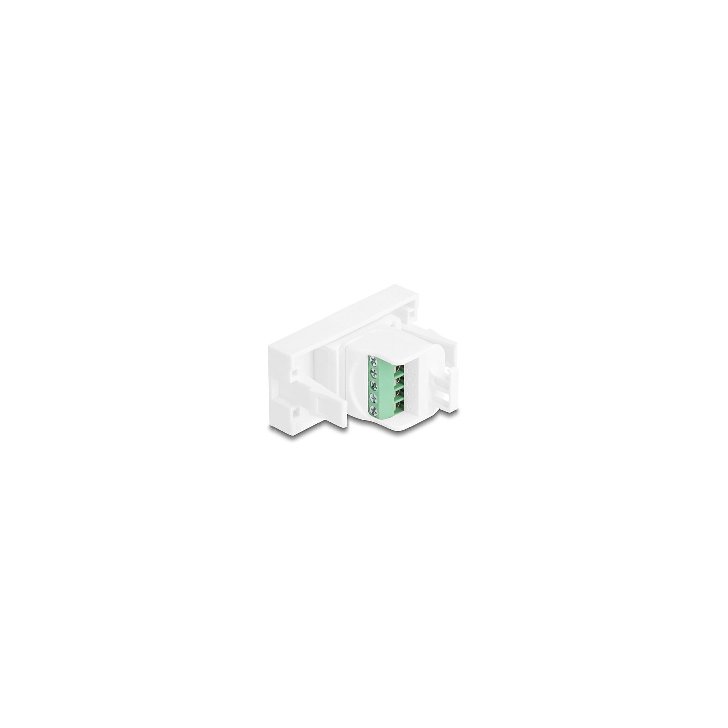 Delock Easy 45 Modul USB 2.0 Typ-A Buchse zu Terminalblock weiß — Buy in Cyprus with Fast Delivery