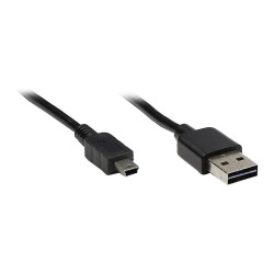 GoodConnections Anschlusskabel USB 2.0 EASY Stecker A an Mini B Stecker. schwarz. 1m. — Buy in Cyprus with Fast Delivery