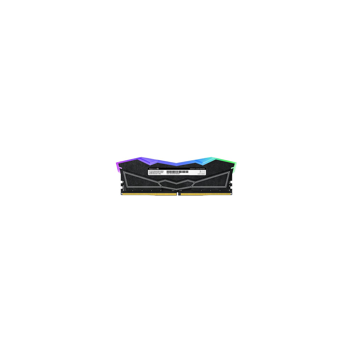 32GB Team Group T-Force Delta RGB Desktop Memory schwarz 6.400 MHz — Buy in Cyprus with Fast Delivery