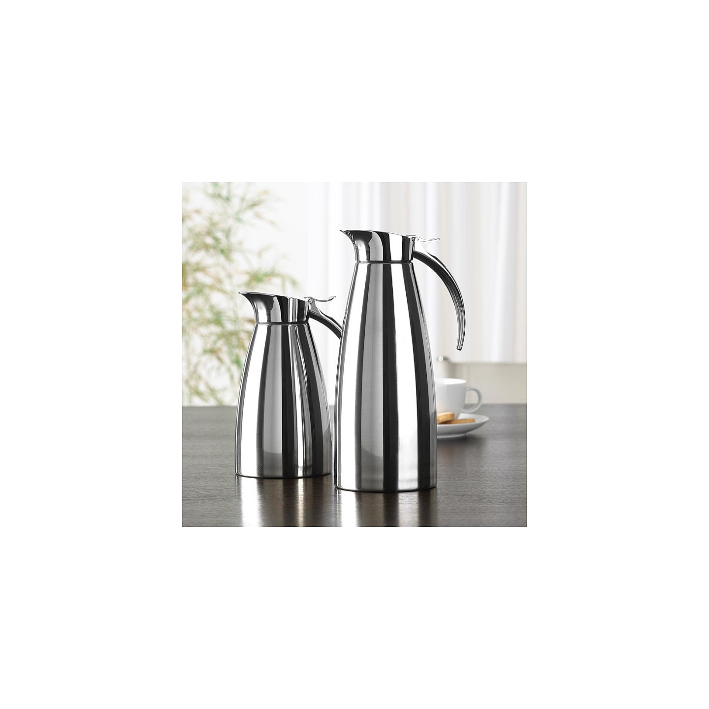 Emsa 502663 Isolierkanne. Edelstahl. 0.3 Liter. Easy Open Verschluss. Eleganza — Buy in Cyprus with Fast Delivery