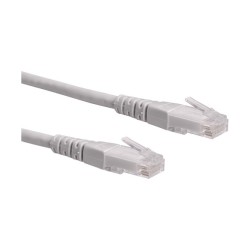 ROLINE Patchkabel Kat.6 Class E UTP grau 1m — Buy in Cyprus with Fast Delivery