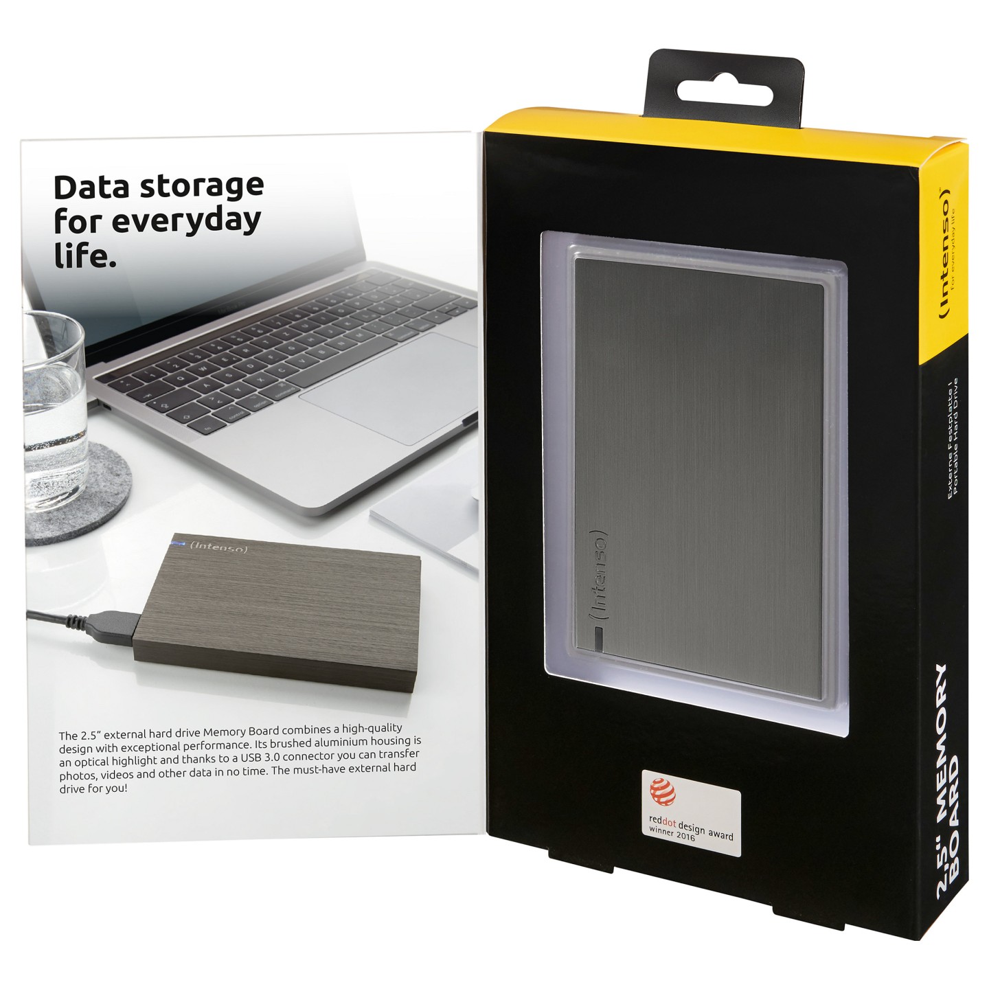 2TB Intenso Memory Board USB3.0 2.5' Anthrazit — Buy in Cyprus with Fast Delivery