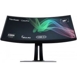 Buy ViewSonic VP3881A - 38\" Curved UltraWide 21:9 WQHD+ (3840x1600) IPS HDR10, ... in Cyprus, Nicosia, Limassol, Larnaka, Pafos