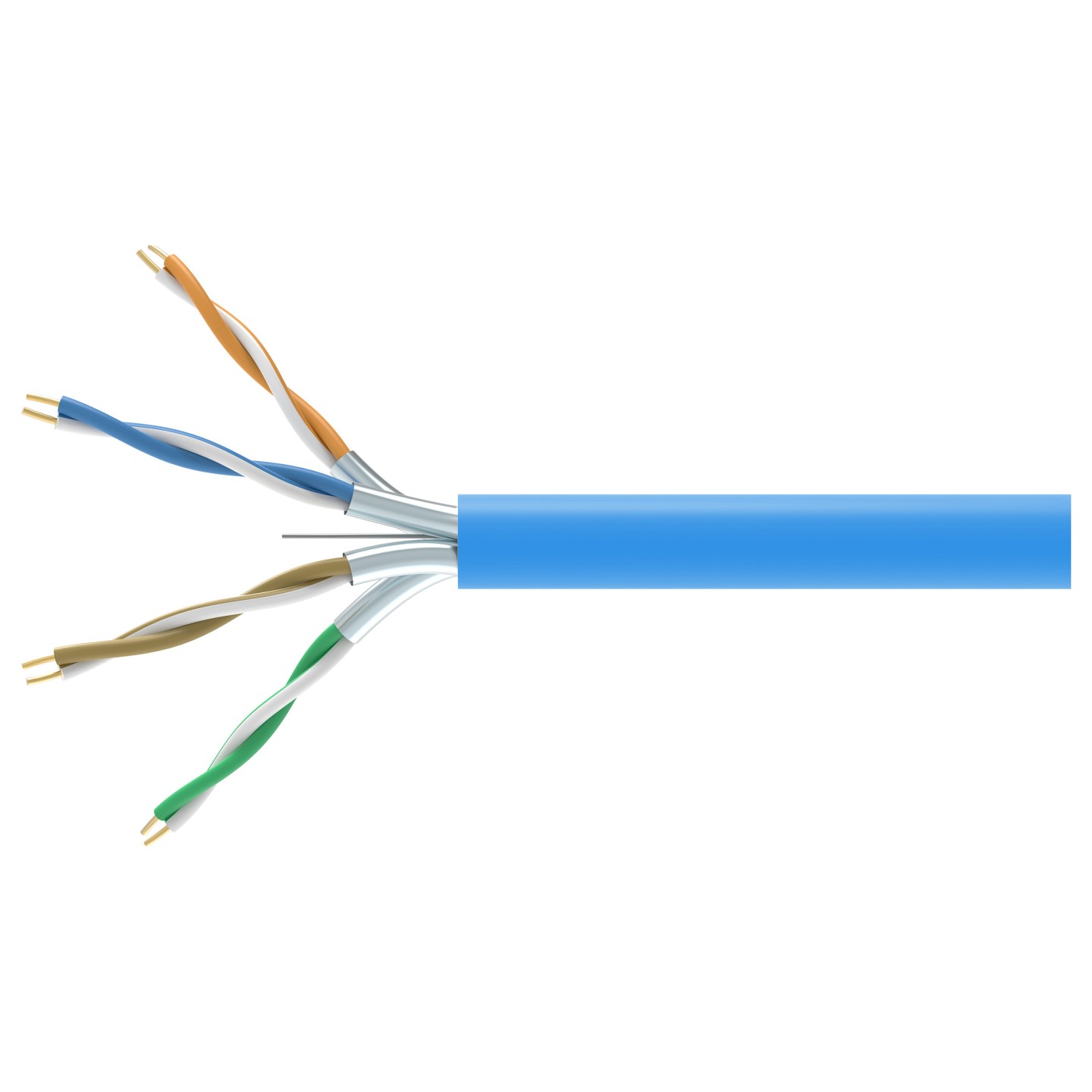 Equip Instal.Kab Cat6A U FTP Eca 305.00m Blau LSZH — Buy in Cyprus with Fast Delivery