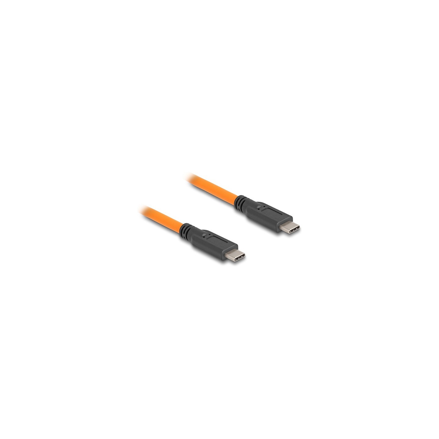 DELOCK USB 5 Gbps Kabel USB Type-C Stecker zu USB Type-C Stecker fur Tethered Shooting 1m orange