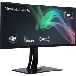 Buy ViewSonic VP3881A - 38\" Curved UltraWide 21:9 WQHD+ (3840x1600) IPS HDR10, ... in Cyprus, Nicosia, Limassol, Larnaka, Pafos