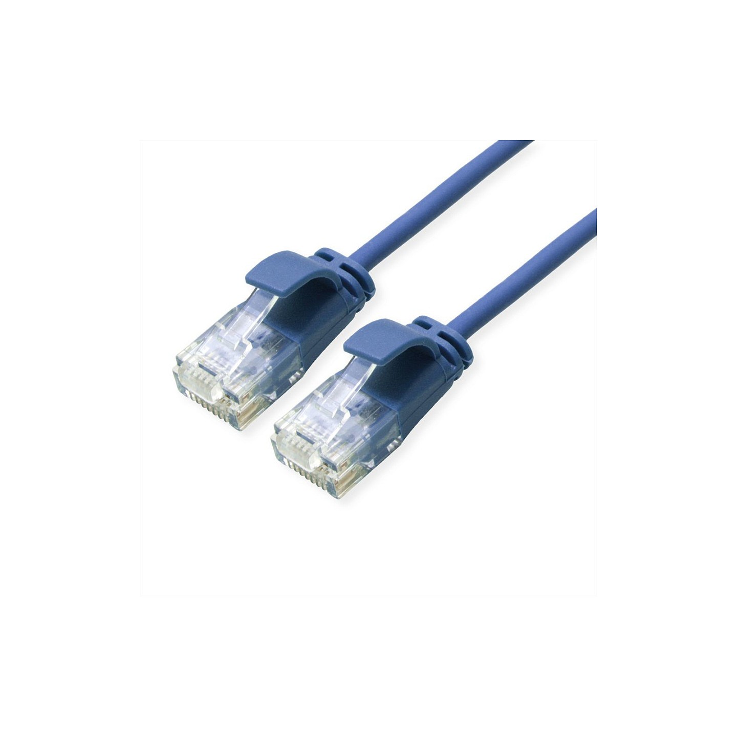 ROLINE GREEN UTP Patchkabel Cat.6A (Class EA). LSOH. slim. blau. 0.5 m — Buy in Cyprus with Fast Delivery
