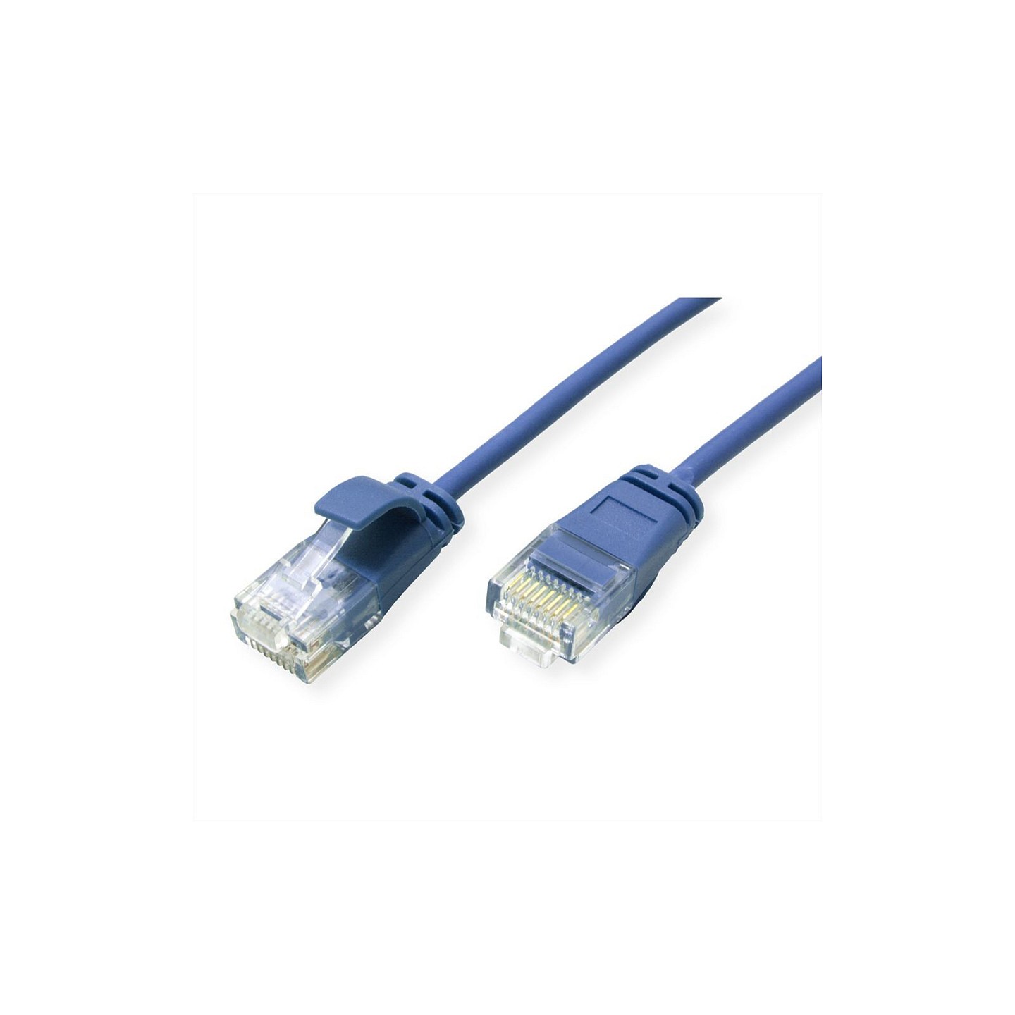 ROLINE GREEN UTP Patchkabel Cat.6A (Class EA). LSOH. slim. blau. 0.5 m — Buy in Cyprus with Fast Delivery