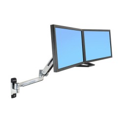 ERGOTRON LX HD Sit-Stand Wall Mount LCD Arm max 13.6kg. anheben 51cm neigen 80 Grad schwenken 360 Grad drehen 90 Grad