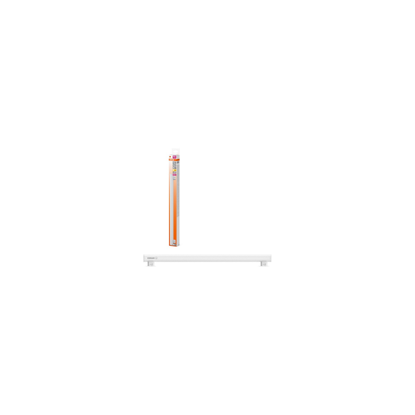 Osram LEDinestra® 4.7W 927 Frosted S14s Dimmbare stabförmige LED-Lampen LEDINES 50 — Buy in Cyprus with Fast Delivery