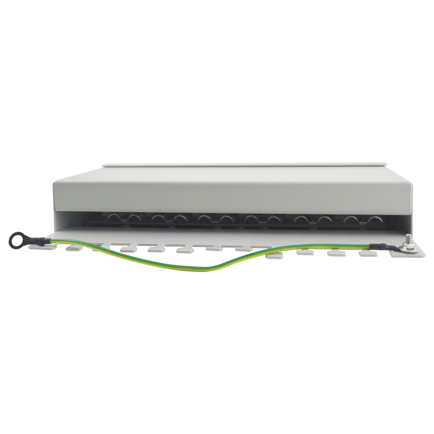 Equip Patchpanel 12x RJ45 Cat6 FTP Desktop ISO IEC hellgrau — Buy in Cyprus with Fast Delivery