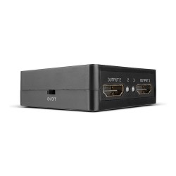 LINDY 2 Port HDMI 18G Splitter. Compact — Buy in Cyprus with Fast Delivery