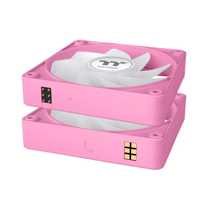Buy Thermaltake CT140 EX Reverse ARGB Sync 140mm Pink PWM Case Fan - 3-Pack, 500... in Cyprus, Nicosia, Limassol, Larnaka, Pafos