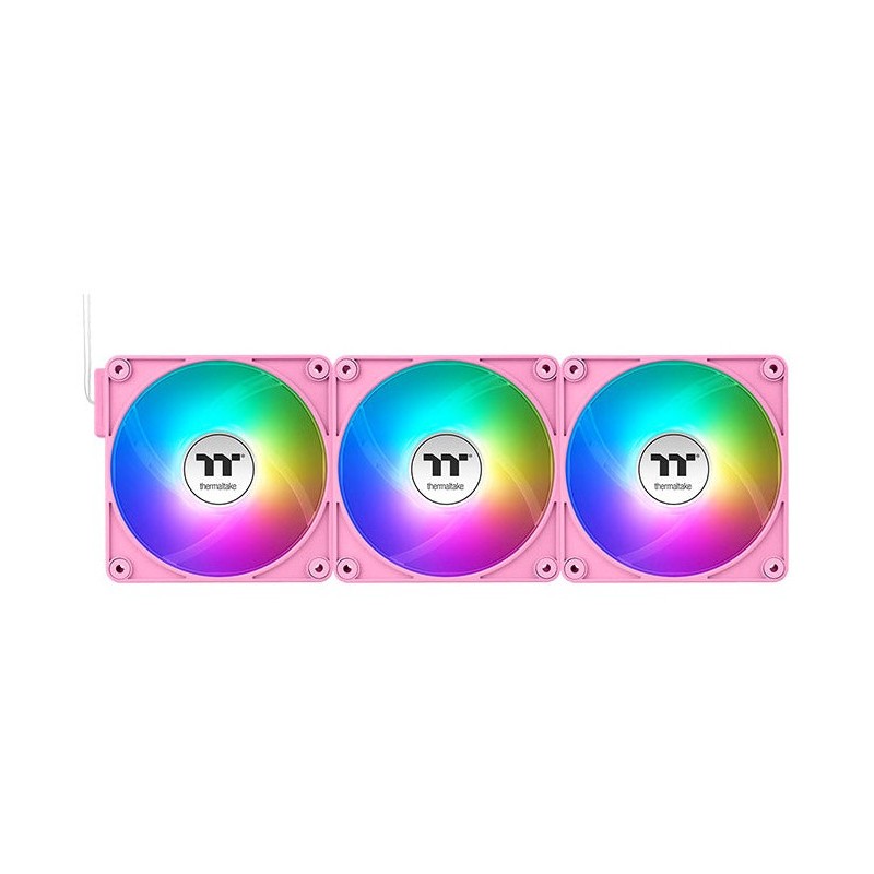 Buy Thermaltake CT140 EX Reverse ARGB Sync 140mm Pink PWM Case Fan - 3-Pack, 500... in Cyprus, Nicosia, Limassol, Larnaka, Pafos