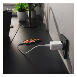 DIGITUS USB GaN Charger 30W. 1x USB-C. 1x USB-A — Buy in Cyprus with Fast Delivery