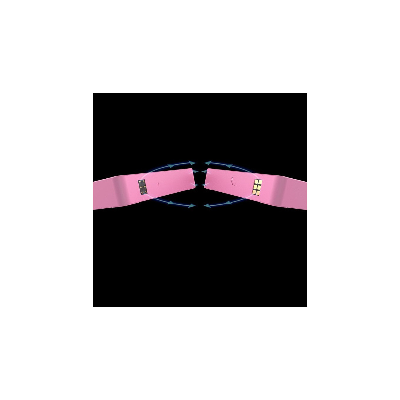 Thermaltake CT140 EX Reverse ARGB Sync 140mm Pink PWM Case Fan - 3-Pack, 500–1800 RPM, 94.95 CFM