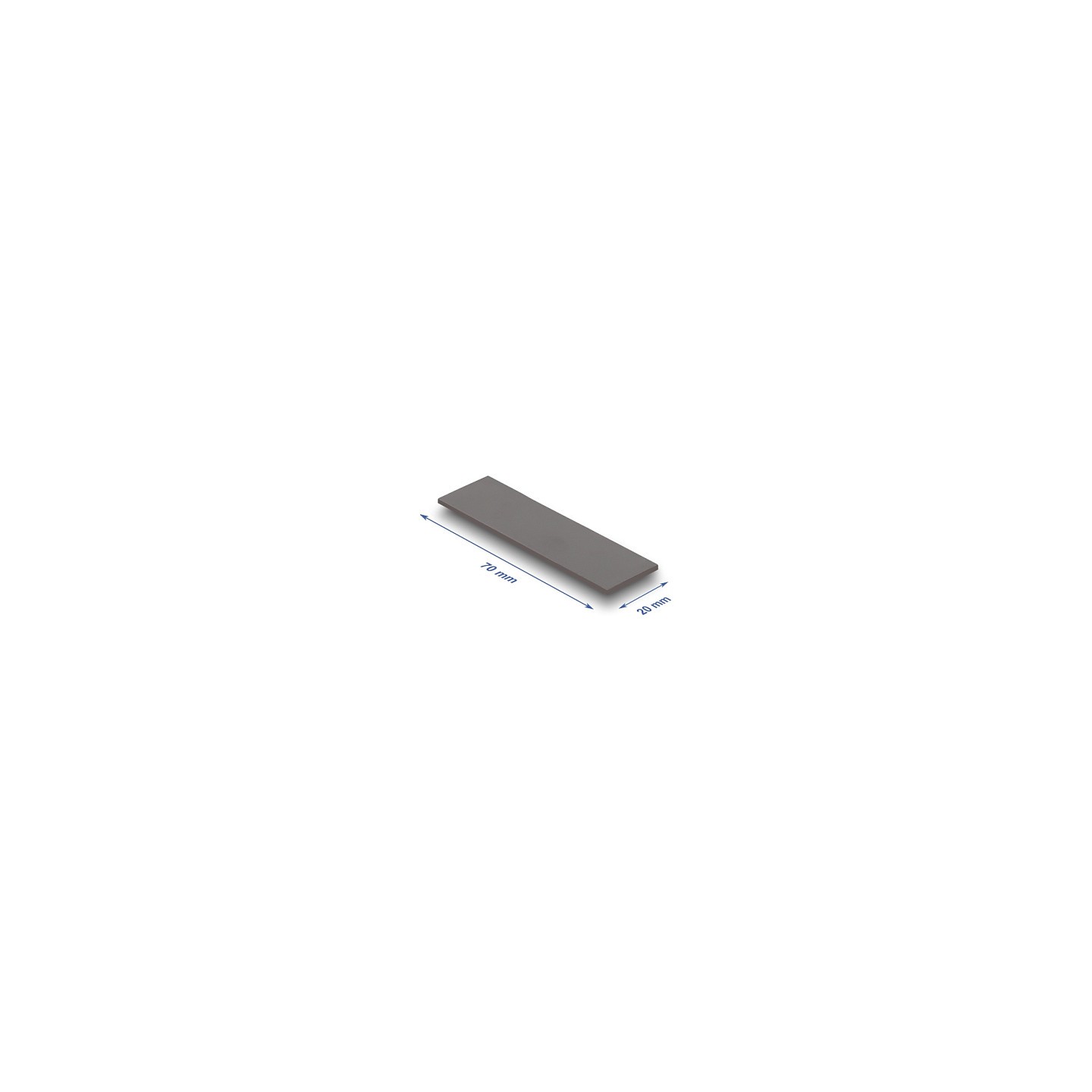 Wärmeleitpad 70 x 20 x 1.75 mm für M.2 Module 3.0 W mK — Buy in Cyprus with Fast Delivery