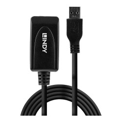 LINDY USB 3.0 Aktiv-Verlängerung Typ A A M F 5m — Buy in Cyprus with Fast Delivery