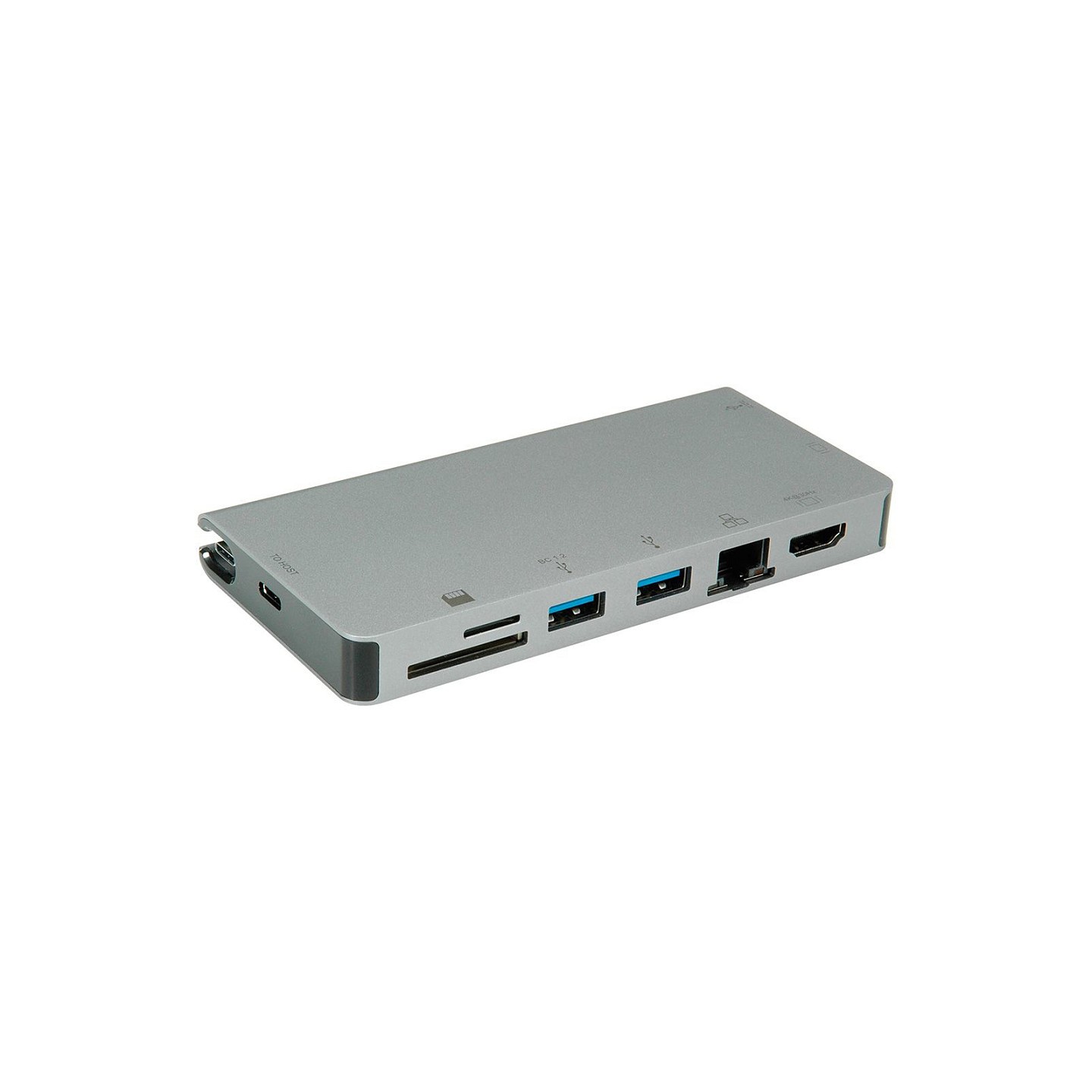 ROLINE USB Typ C Dockingstation. HDMI 4K. VGA. 2x USB 3.2 Gen 1. LAN. PD. Cardreader — Buy in Cyprus with Fast Delivery