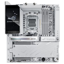 ASUS ROG CROSSHAIR X870E GLACIAL WIFI7 ATX Mainboard AM5 HDMI USB4 — Buy in Cyprus with Fast Delivery