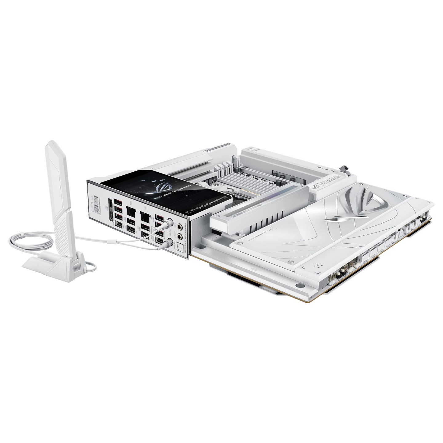 ASUS ROG CROSSHAIR X870E GLACIAL WIFI7 ATX Mainboard AM5 HDMI USB4 — Buy in Cyprus with Fast Delivery