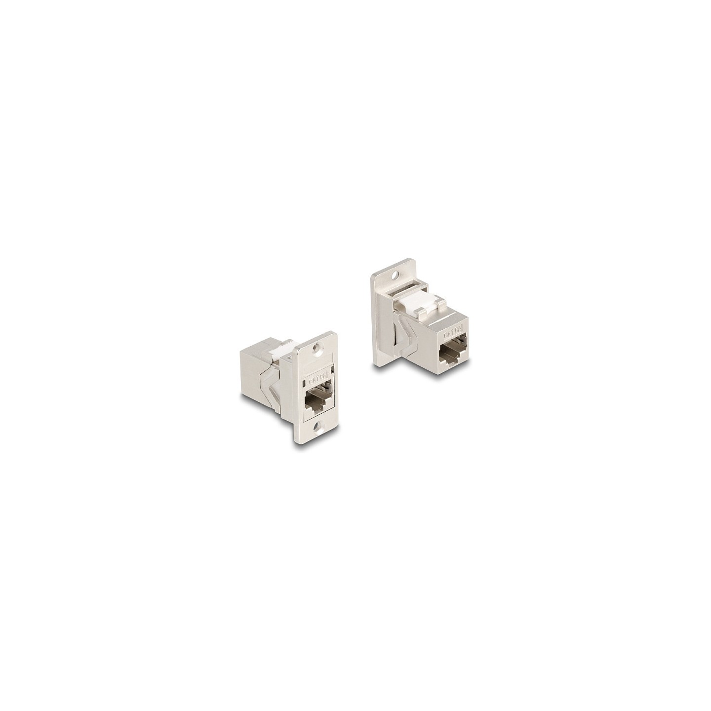 Panel Mount RJ45 Kupplung Buchse zu Buchse Cat.6A Metall konisch — Buy in Cyprus with Fast Delivery