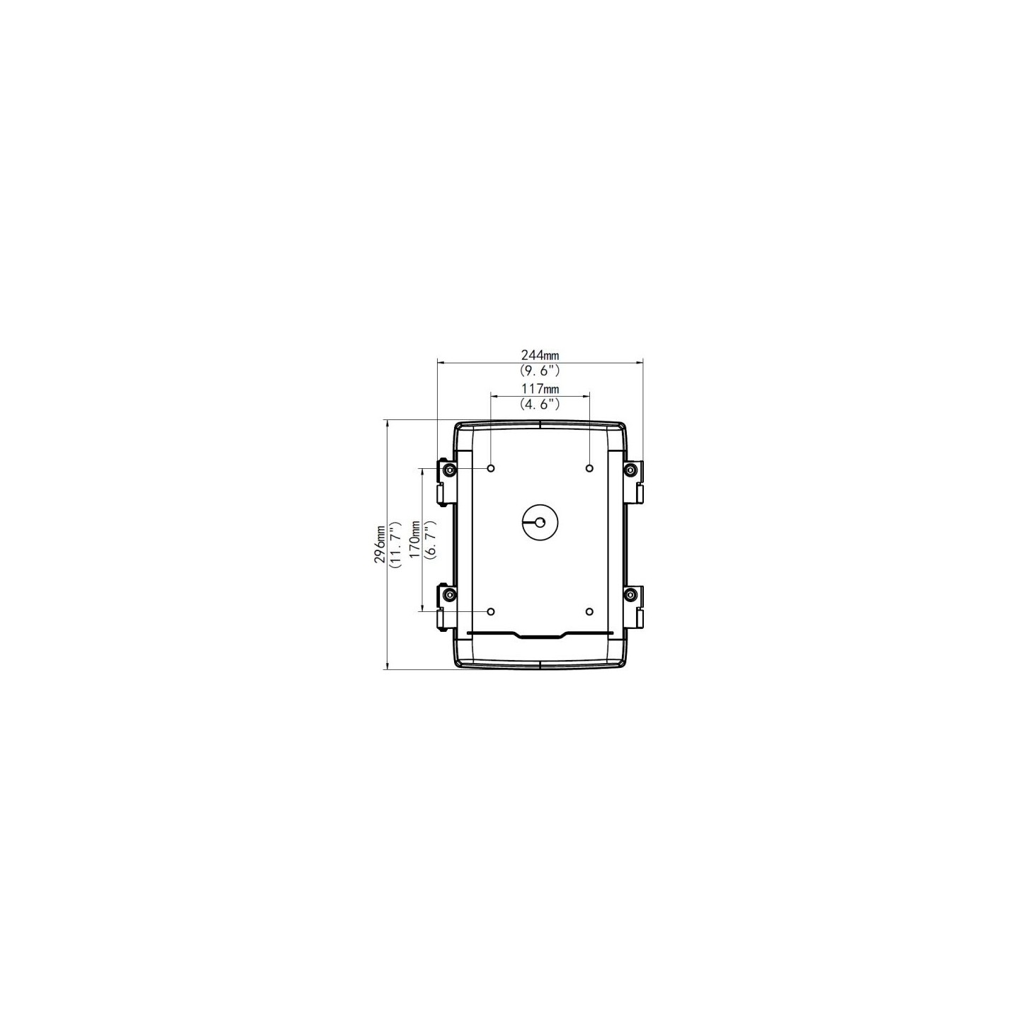 ALLNET Junctionbox Montagebox for ALL-CAM2498-LEP — Buy in Cyprus with Fast Delivery