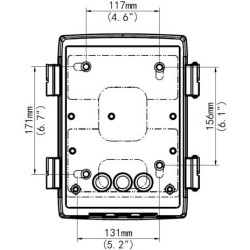 ALLNET Junctionbox Montagebox for ALL-CAM2498-LEP — Buy in Cyprus with Fast Delivery