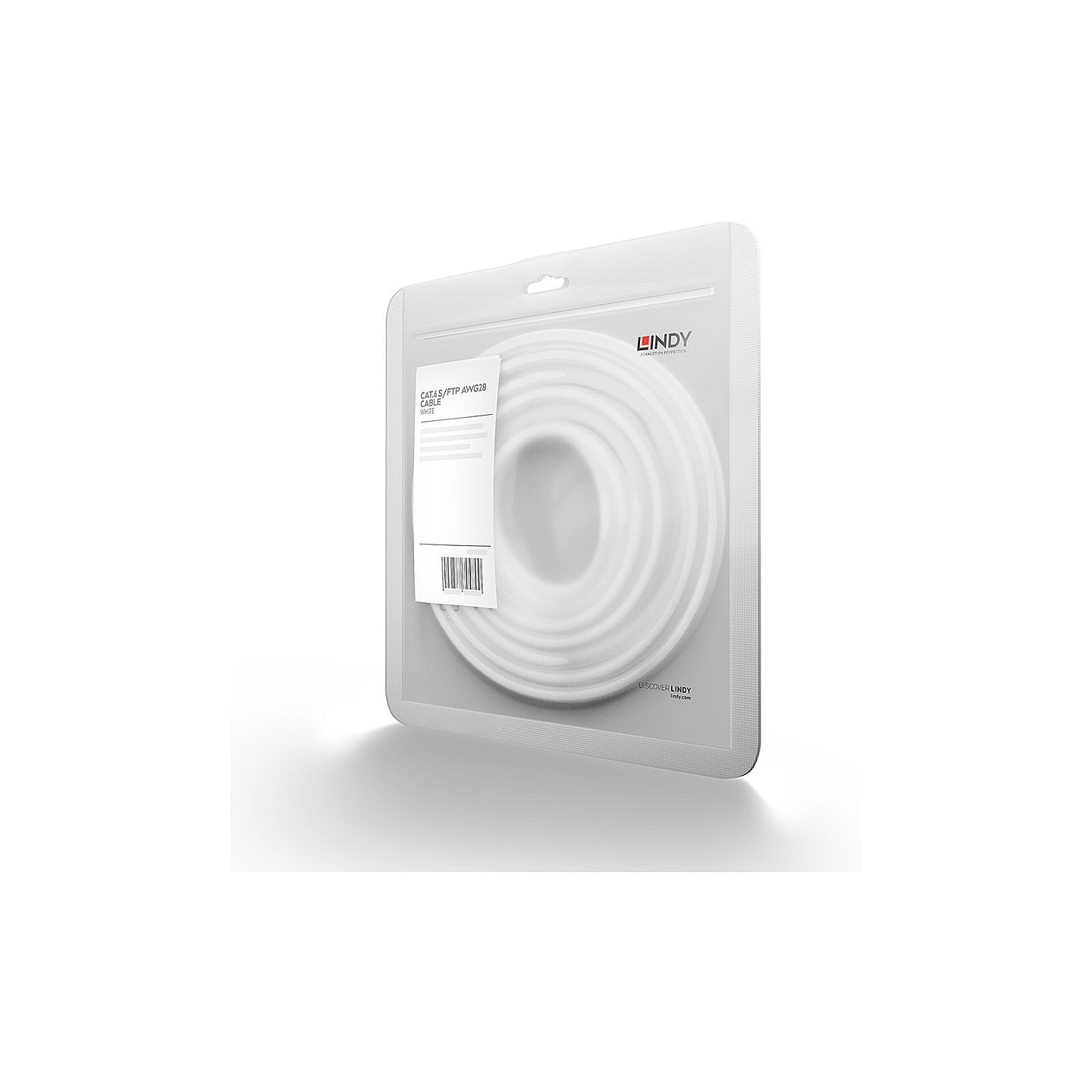 LINDY Patchkabel Cat6 S FTP Basic weiß 2.00m — Buy in Cyprus with Fast Delivery
