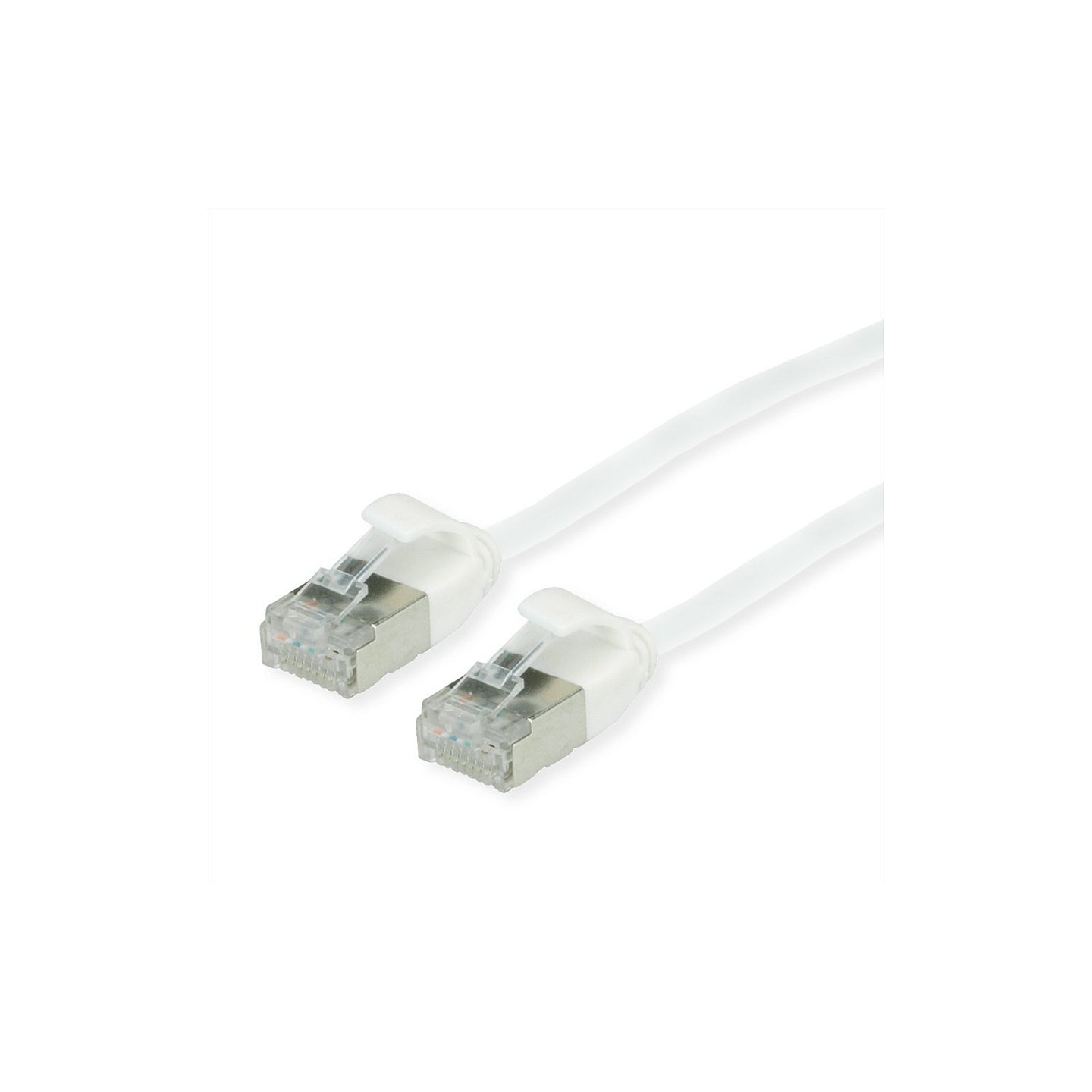 ROLINE GREEN U FTP Patchkabel Cat.6A (Class EA). LSOH. slim. wei. 2 m — Buy in Cyprus with Fast Delivery