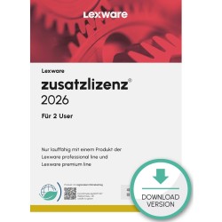 Lexware Zusatzlizenzen 2026 für 2 User - ABO - ESD-DownloadESD — Buy in Cyprus with Fast Delivery