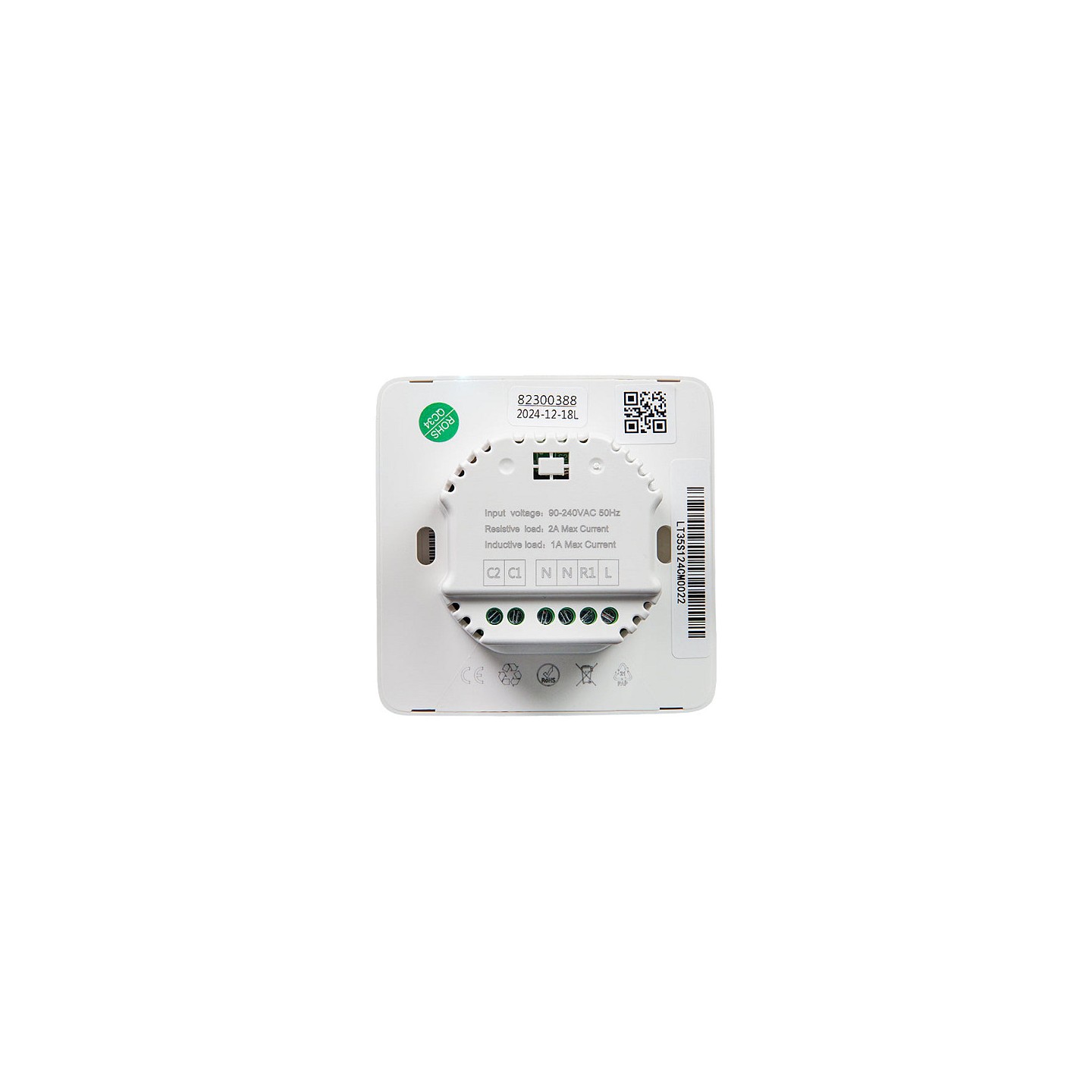 Shelly Plug & Play 'PbS LinkedGo Smart Floor Heating Thermostat' Steuerung für Fußbodenheizung WLAN BT ST1820