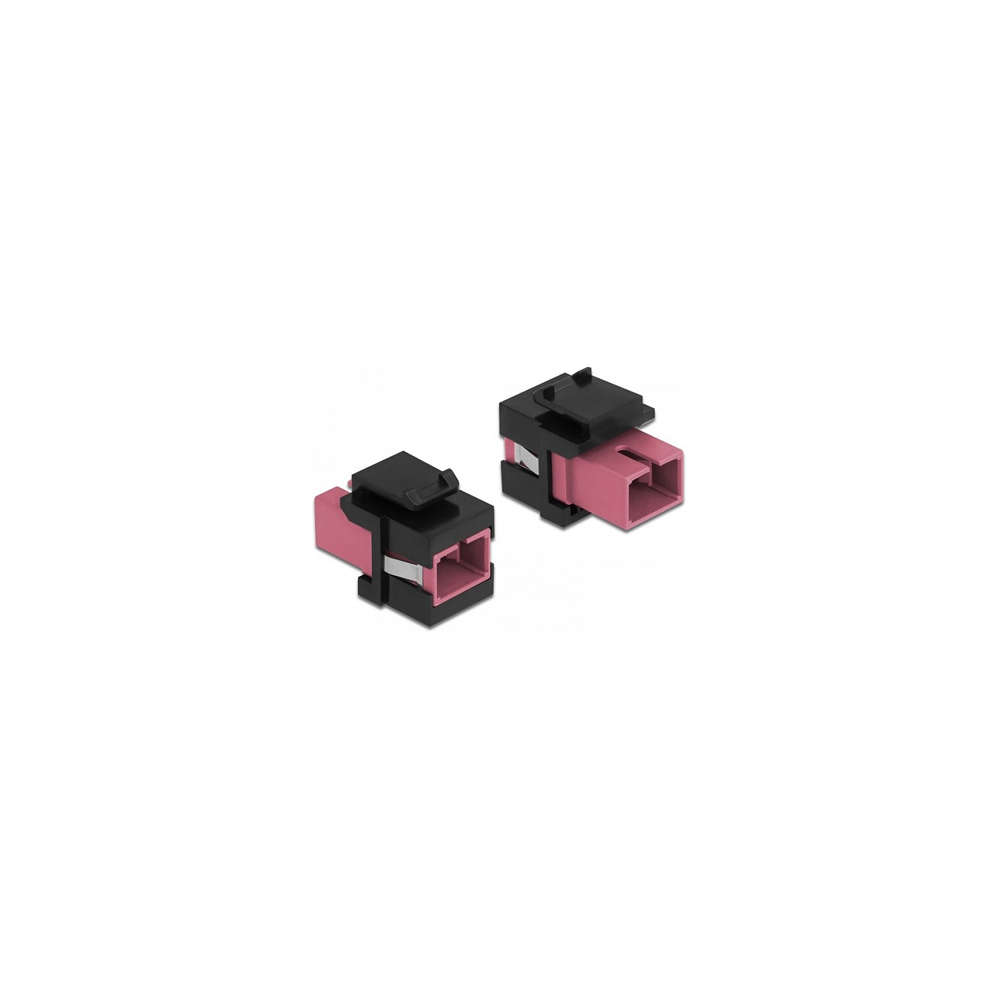 Keystone Modul SC Simplex Buchse zu SC Simplex Buchse violett schwarz — Buy in Cyprus with Fast Delivery