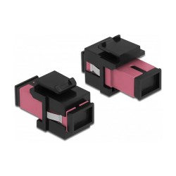 Keystone Modul SC Simplex Buchse zu SC Simplex Buchse violett schwarz — Buy in Cyprus with Fast Delivery
