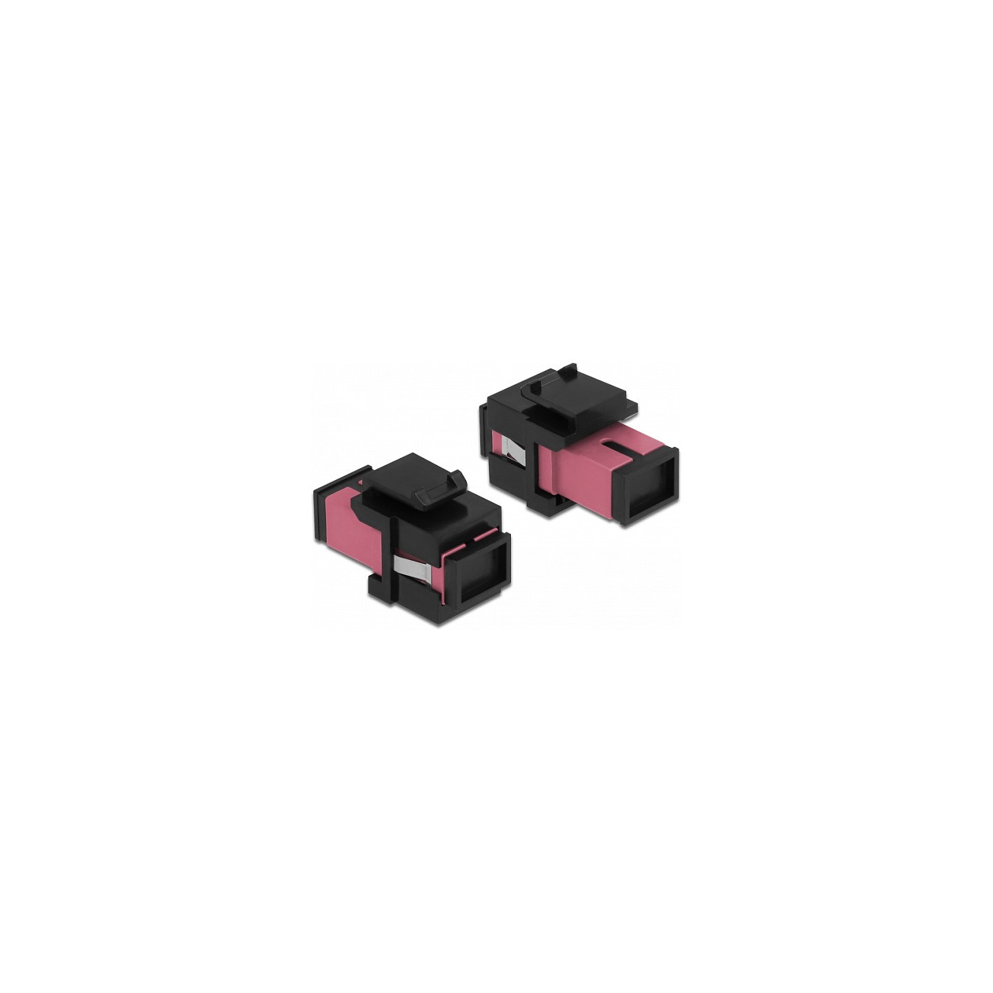 Keystone Modul SC Simplex Buchse zu SC Simplex Buchse violett schwarz — Buy in Cyprus with Fast Delivery