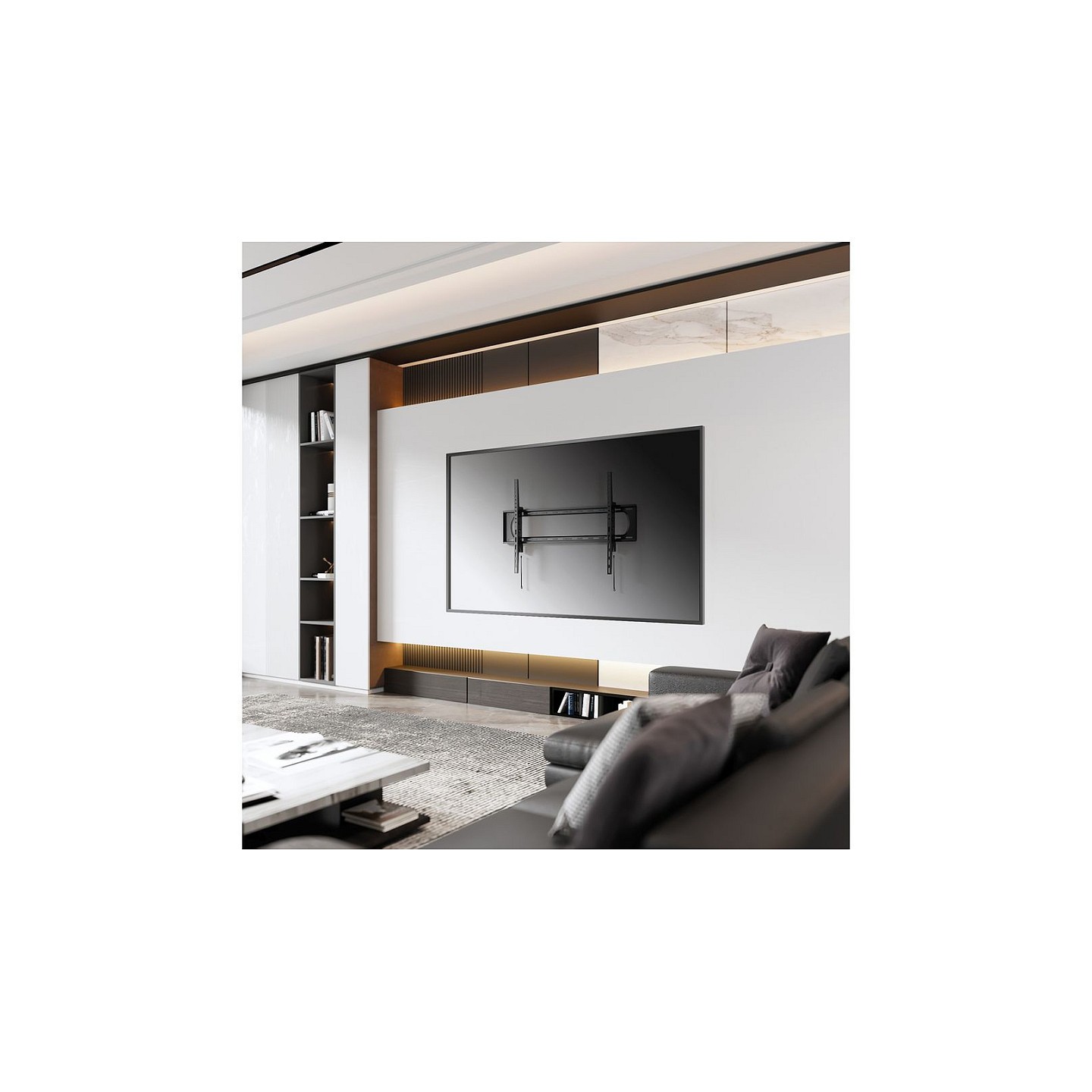 VALUE TV-Wandhalterung. neigbar. 60-120 Zoll. bis 120 kg — Buy in Cyprus with Fast Delivery