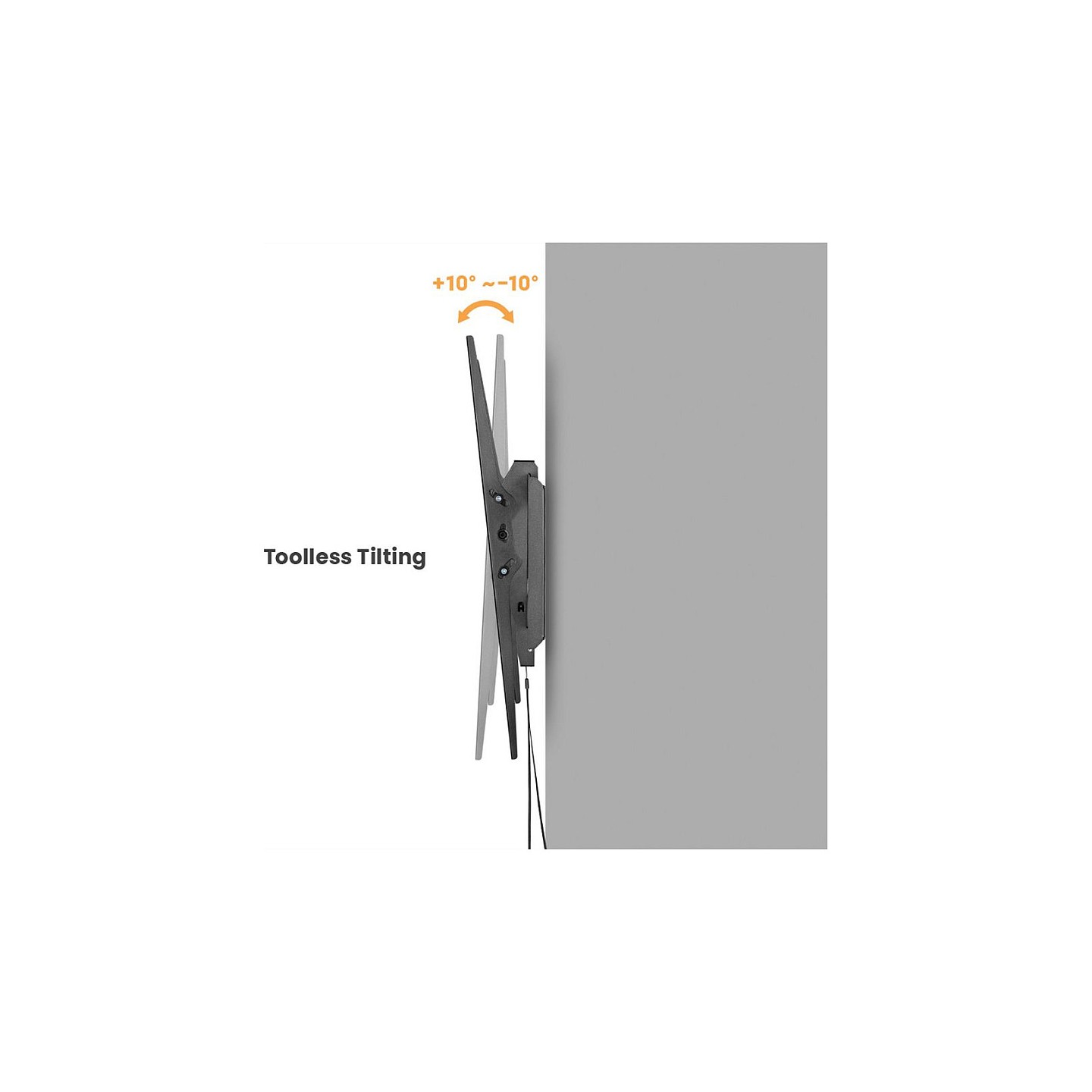 VALUE TV-Wandhalterung. neigbar. 60-120 Zoll. bis 120 kg — Buy in Cyprus with Fast Delivery