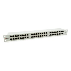 Equip Patchpanel 48x RJ45 Cat6 19' FTP 1HE ISO IEC hellgrau — Buy in Cyprus with Fast Delivery