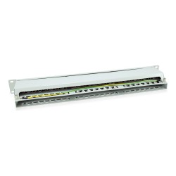 Equip Patchpanel 48x RJ45 Cat6 19' FTP 1HE ISO IEC hellgrau — Buy in Cyprus with Fast Delivery