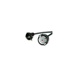 VALUE Schutzkontakt-Verlngerungskabel. 230VAC. schwarz. 5 m — Buy in Cyprus with Fast Delivery