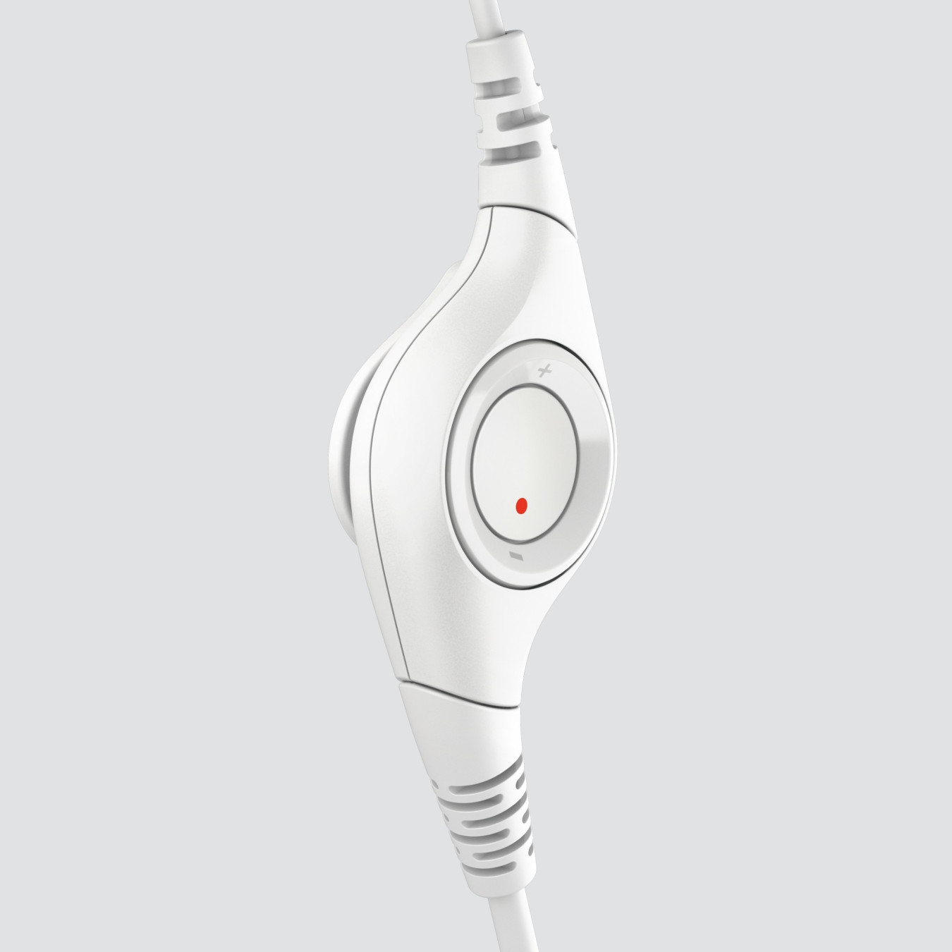 Logitech H390 USB Headset - Wired USB-A On‑Ear Headset - White, Boom Microphone, Inline Controls, 1.9m Cable