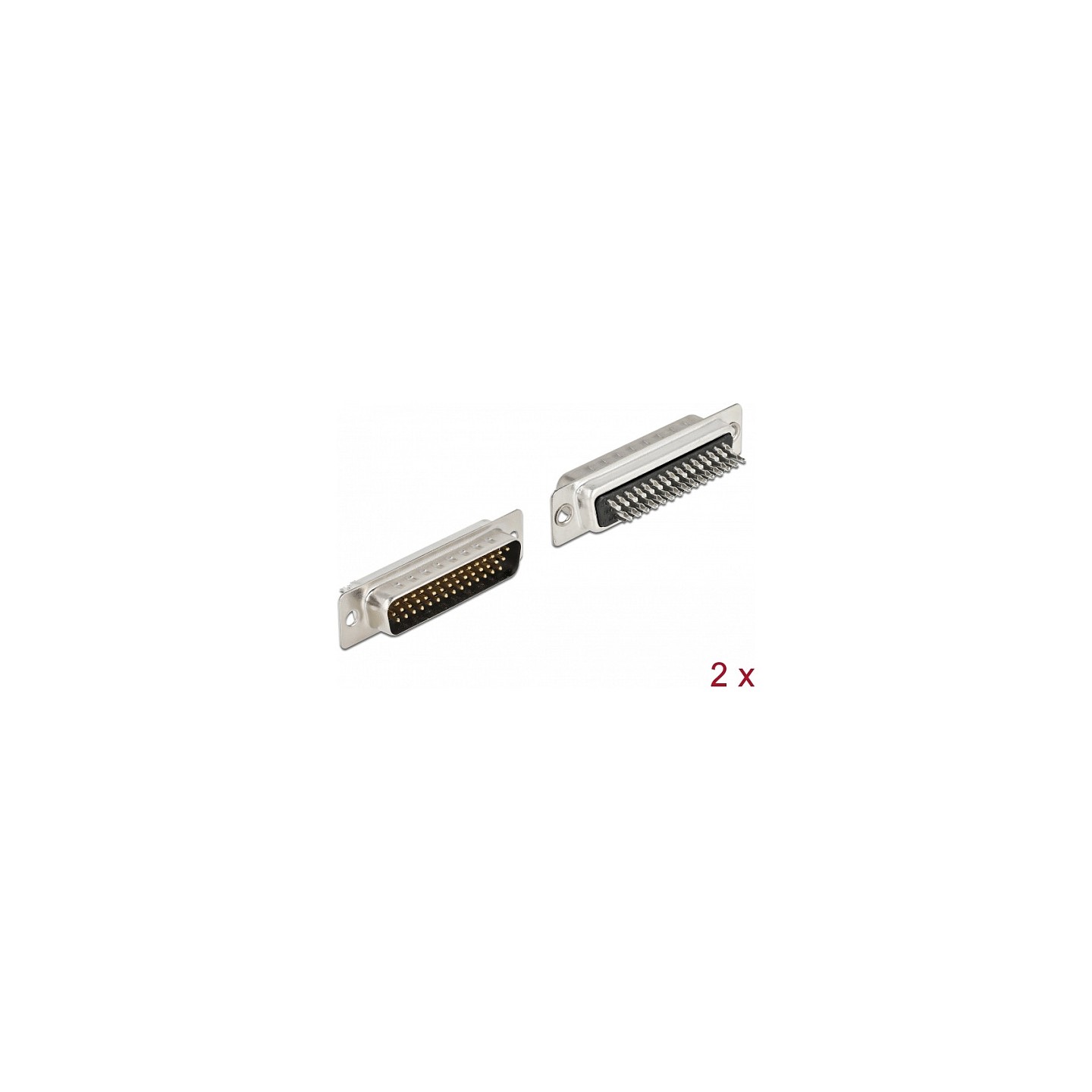 D-Sub HD 44 Pin Stecker Metall. Lötversion. 2 Stück — Buy in Cyprus with Fast Delivery