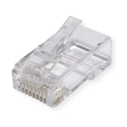 ROLINE Modular Plug ungeschirmt Cat.6A (Class EA). fr Massiv- Litzendraht. 10 St. — Buy in Cyprus with Fast Delivery