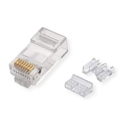 ROLINE Modular Plug ungeschirmt Cat.6A (Class EA). fr Massiv- Litzendraht. 10 St. — Buy in Cyprus with Fast Delivery