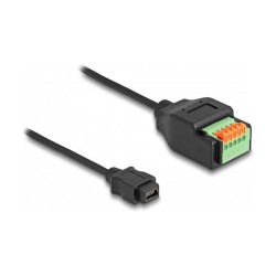 DELOCK USB 2.0 Kabel Typ Mini-B Bu to Terminalblock Adapter — Buy in Cyprus with Fast Delivery